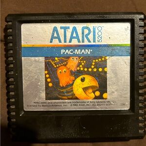 Atari 5200 pac man game